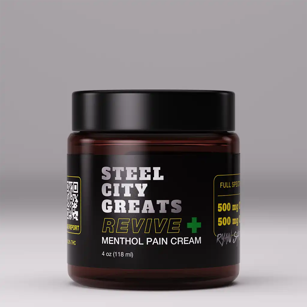 Steel City Greats Revive Cooling Cream 1000mg
